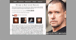 Desktop Screenshot of markcarrollmusicals.com